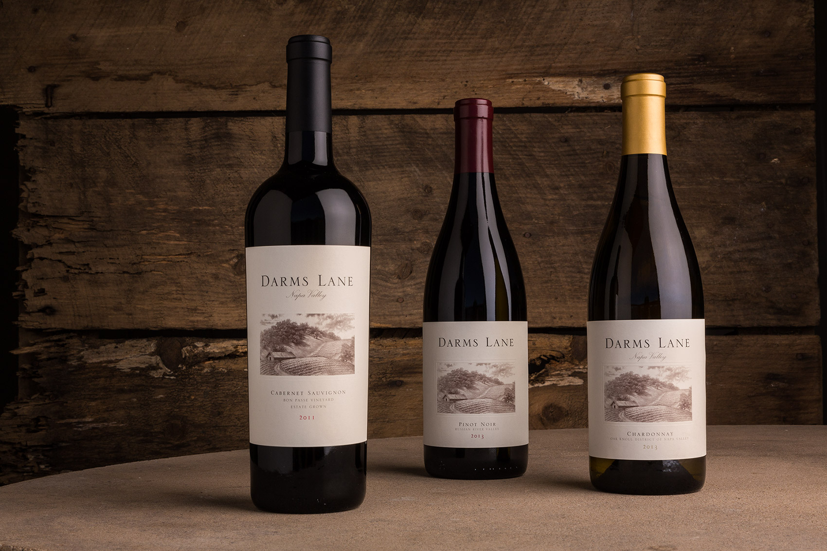 Darms Lane Winery - Products Lineup. Napa Valley