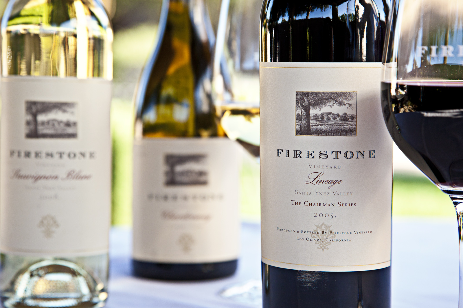 Firestone Winery, Product Shot. Central Coast.
