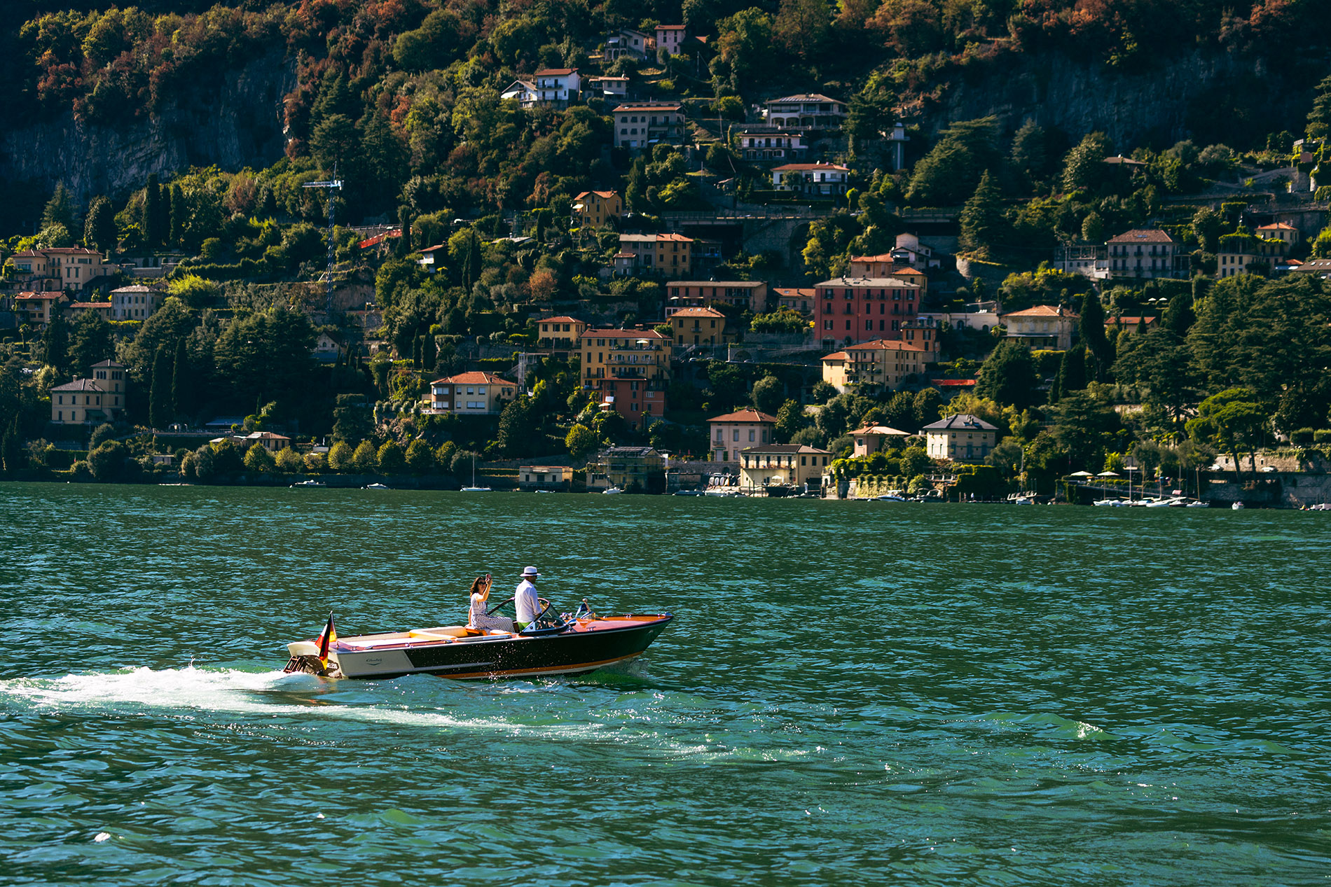 Lago di Como Boat Ride