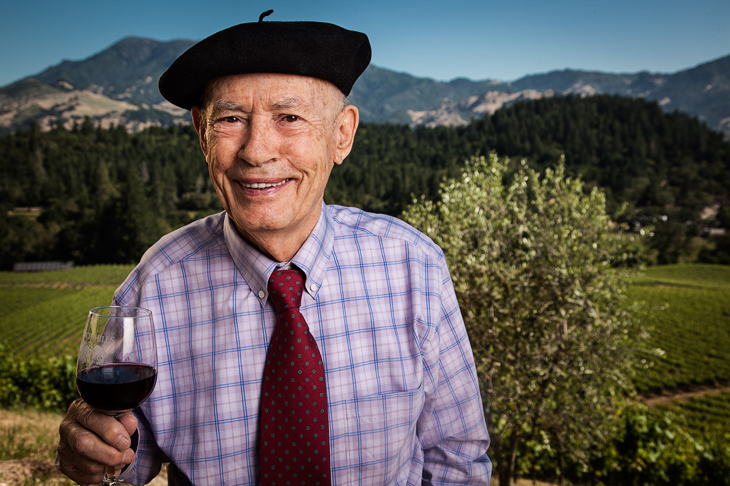 Mike Grgich Portrait: Rocco Ceselin Photography Portrait